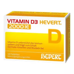 VITAMIN D3 HEVERT Compresse da 2.000 UI, 120 pz