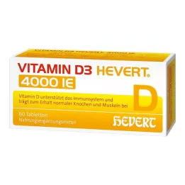 VITAMIN D3 HEVERT Compresse da 4.000 UI, 60 pz