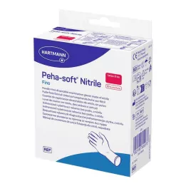 PEHA-SOFT nitrile fino Untert.Hands.unsteril pf M, 10 pz