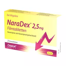 NARADEX Compresse rivestite con film da 2,5 mg, 2 pz