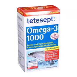 TETESEPT Omega-3 1000 capsule, 80 pz