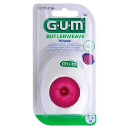 GUM Filo interdentale cerato Butlerweave, 1 pz