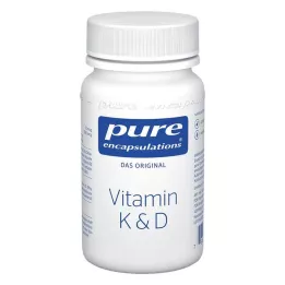 PURE ENCAPSULATIONS Vitamina K &amp; Capsule D, 60 pz