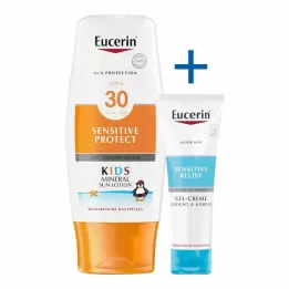Eucerin Lozione Sun Kids LSF30, 150 ml