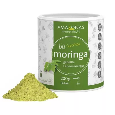 MORINGA Polvere biologica al 100% pura 200 g polvere, 200 g