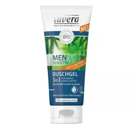 LAVERA Gel doccia uomo 3in1, 200 ml