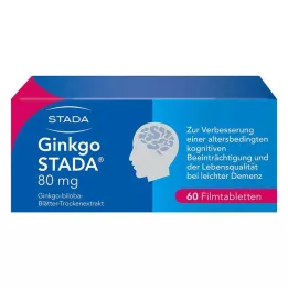 GINKGO STADA compresse rivestite con pellicola da 80 mg, 60 pz