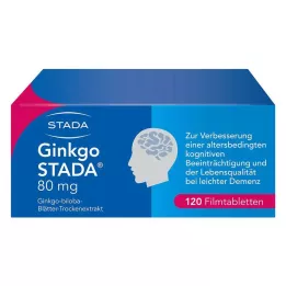 GINKGO STADA compresse rivestite con pellicola da 80 mg, 120 pz