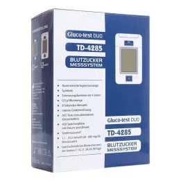 GlucO Test Duo Duo Glucosio Meter Starter Set MMOL / L, 1 pz