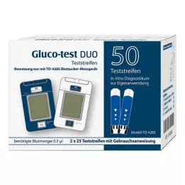 GLUCO TEST DUO Strisce reattive, 50 pz