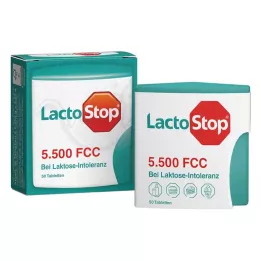 LACTOSTOP 5.500 FCC Distributore di compresse a scatto, 50 pz