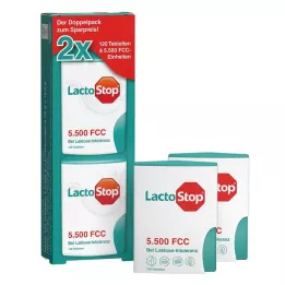 LACTOSTOP 5.500 FCC Distributore di compresse Click Dop.Pa., 2X120 St