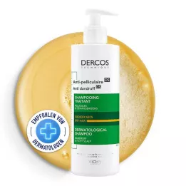 Vichy Dercos Anti-Dandruff SHampoo per capelli secchi, 390 ml