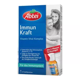Abtei Ampolle complesse vitale vitaminica potenza immunitamina, 6 pz