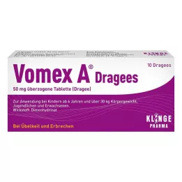 VOMEX A Dragees 50 mg compresse rivestite, 10 pz