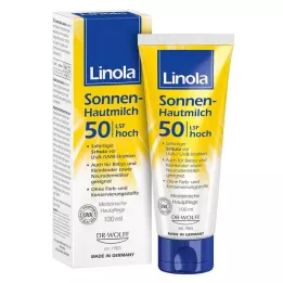 LINOLA Latte solare per la pelle LSF 50, 100 ml
