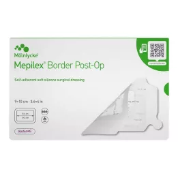 MEPILEX Border Post-OP Cerotto adesivo 9x10 cm, 10 pz