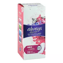 ALWAYS Salvaslip per incontinenza discreti, 28 pezzi