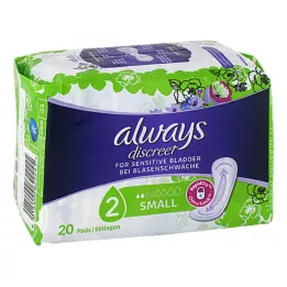 ALWAYS inserto discreto per incontinenza piccolo, 20 pz