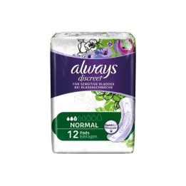 ALWAYS inserto discreto per incontinenza normale, 12 pz