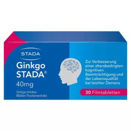 GINKGO STADA Compresse rivestite con film da 40 mg, 30 pz