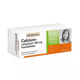 CALCIUM-RATIOPHARM Compresse masticabili da 500 mg, 100 pz