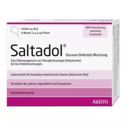 SALTADOL Elettrolita in polvere per uso orale, 6 pz