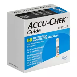 ACCU-CHEK Strisce guida per test, 1X50 pz