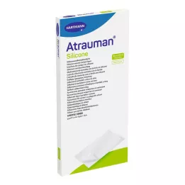 ATRAUMAN Compresse sterili in silicone 10x20 cm, 10 pz