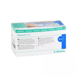 OMNICAN cannula penna fine 31 G 0,25x6 mm, 100 pz