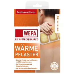 WÄRMEPFLASTER Collo/Schiena 8,5x28,5 cm WEPA, 2 pezzi