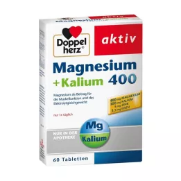 DOPPELHERZ Compresse di Magnesio+Potassio, 60 pz