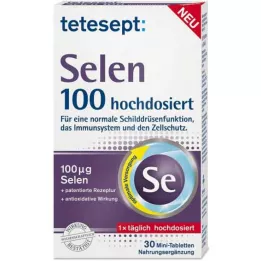TETESEPT Selenio 100 compresse rivestite con film ad alto dosaggio, 30 pz