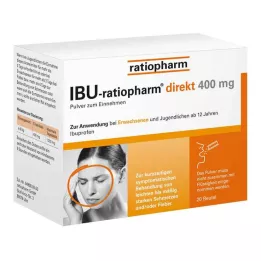 IBU-RATIOPHARM polvere diretta 400 mg per uso orale, 20 pz