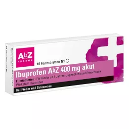 IBUPROFEN AbZ 400 mg compresse rivestite con film acuto, 10 pz