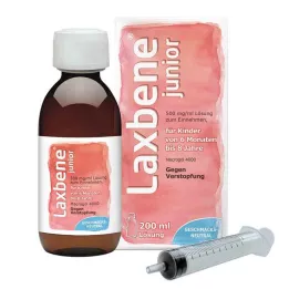 LAXBENE Junior 500 mg/ml soluzione orale, bambini 6 mesi-8 anni, 200 ml