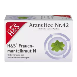 H&amp;S Sacchetti per erbe e filtri di alchemilla, 20X1,0 g