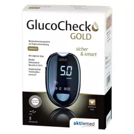 GLUCOCHECK GOLD Set misuratore glicemia mmol/l, 1 pz