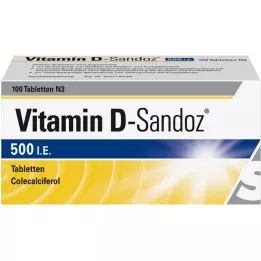 Vitamina D Sandoz 500 I.e. Compresse, 100 pz