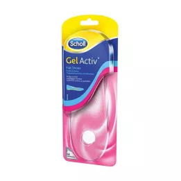 . Scholl . Soletta di Gelactiv per scarpe piatte, 1x2 pz