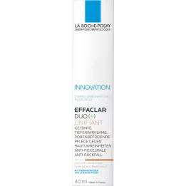 Roche Posay EFFACLAR DUO + Crema unifiantica media contro il brufolo, 40 ml