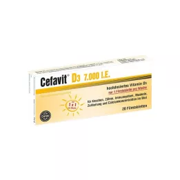 CEFAVIT D3 7.000 UI compresse rivestite con film, 20 pz