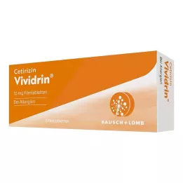 CETIRIZIN Vividrin 10 mg compresse rivestite con film, 7 pz