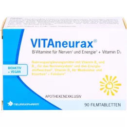 Vitamanurax B vitamine + Vitamina D3 Compresse rivestite con film, 90 pz