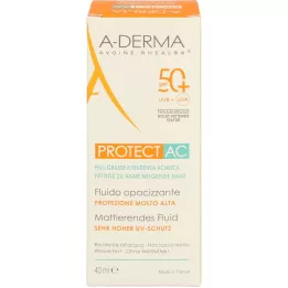 A-DERMA Proteggi il fluido di opaco AC LSF 50+, 40 ml