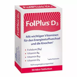 FOLPLUS+D3 compresse, 90 pz