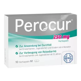 PEROCUR Capsule rigide da 250 mg, 10 pz