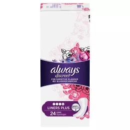 ALWAYS Salvaslip discreto per incontinenza più salvaslip, 24 pz
