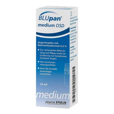 Blupan collirio medio Osd, 10 ml Blupan collirio medio Osd, 10 ml