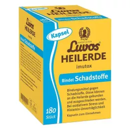 LUVOS Capsule di imutox di terra curativa, 180 pz